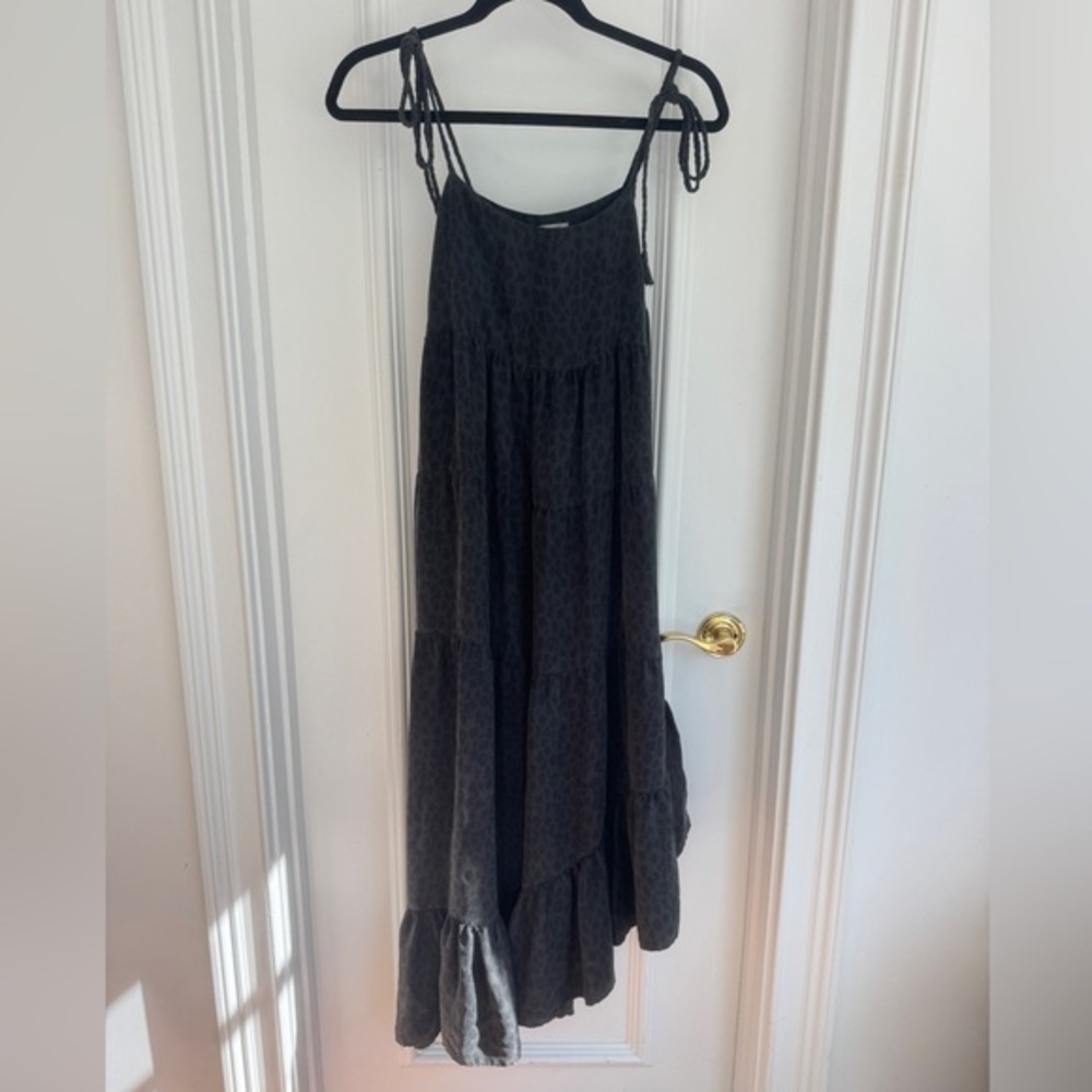 ⚡️Stunning Unsubscribed Silk Printed Dress Size 0 Asymmetrical Hem